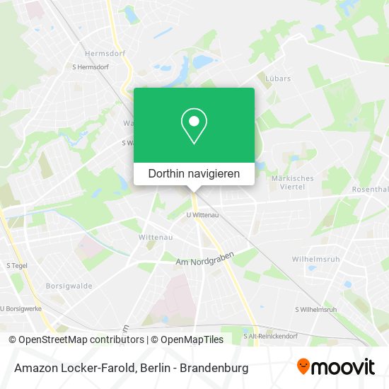 Amazon Locker-Farold Karte