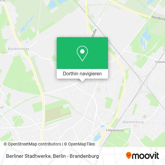Berliner Stadtwerke Karte