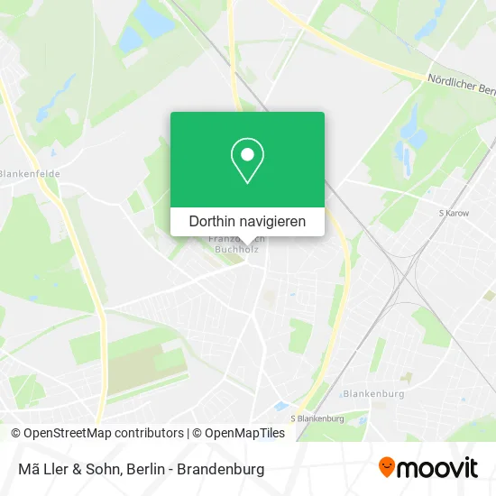 Mã Ller & Sohn Karte