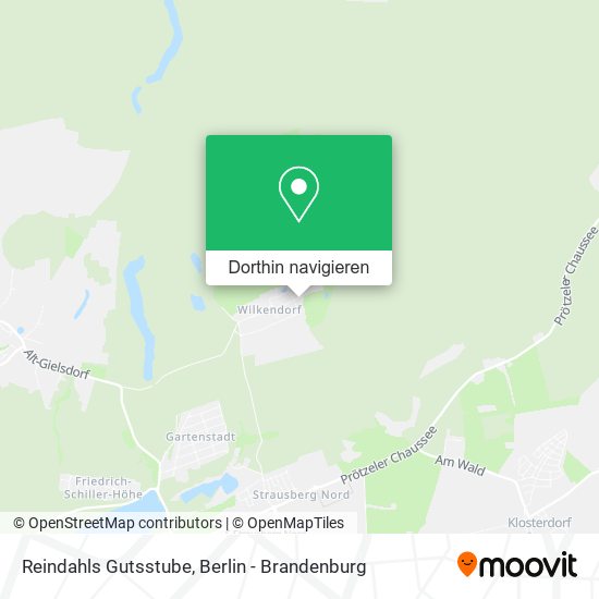 Reindahls Gutsstube Karte