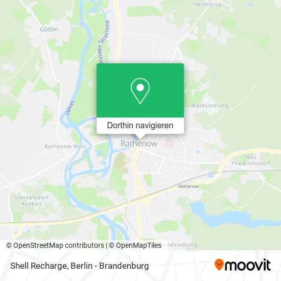 Shell Recharge Karte