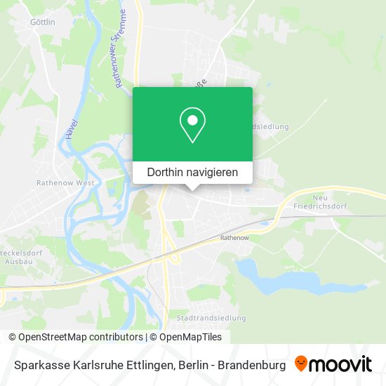 Sparkasse Karlsruhe Ettlingen Karte