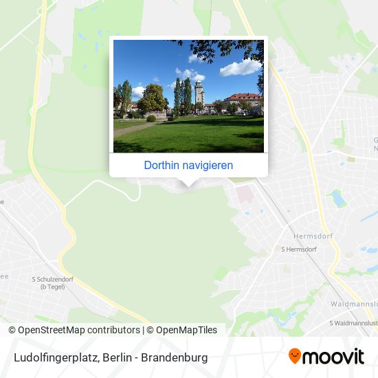 Ludolfingerplatz Karte