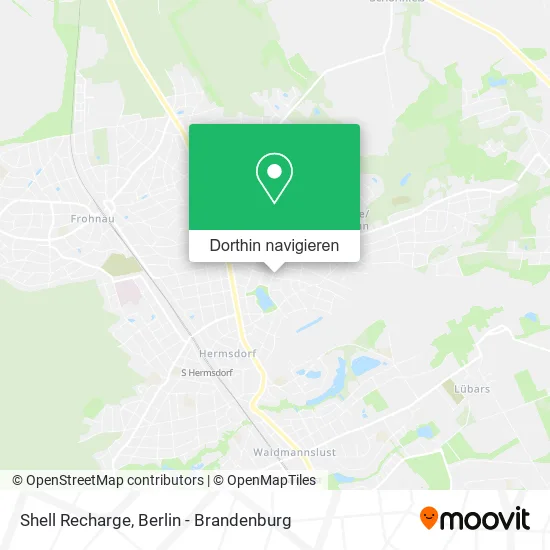 Shell Recharge Karte