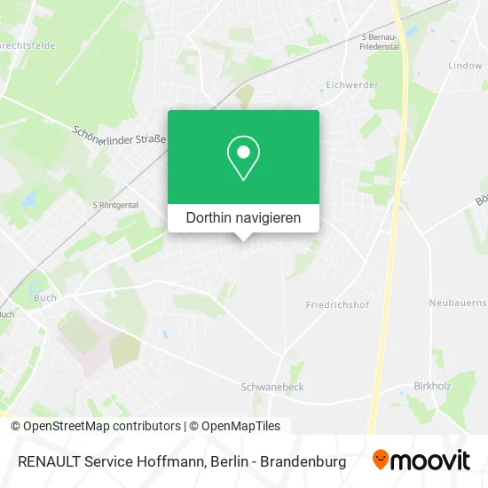 RENAULT Service Hoffmann Karte