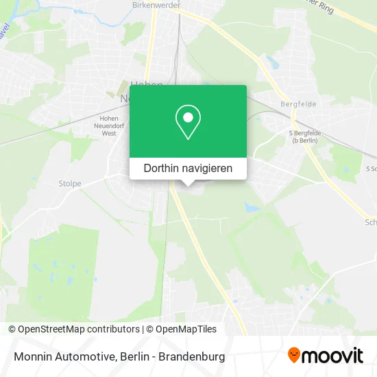 Monnin Automotive Karte