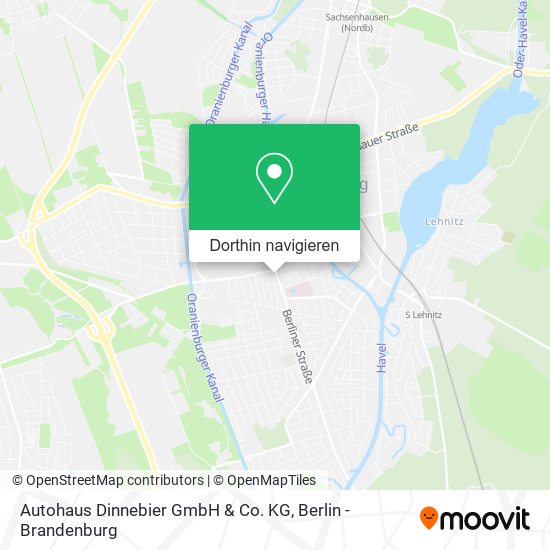 Autohaus Dinnebier GmbH & Co. KG Karte