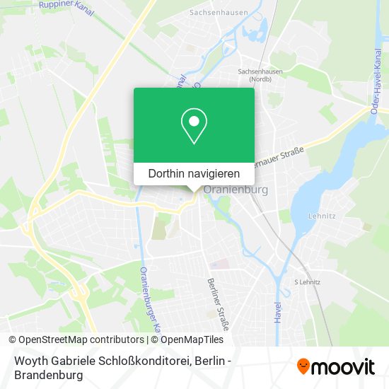 Woyth Gabriele Schloßkonditorei Karte