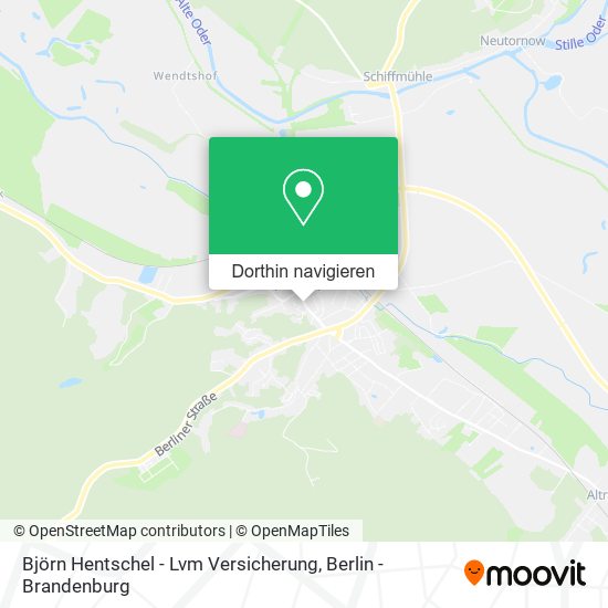 Björn Hentschel - Lvm Versicherung Karte