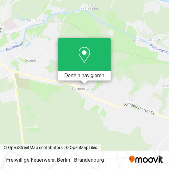Freiwillige Feuerwehr Karte