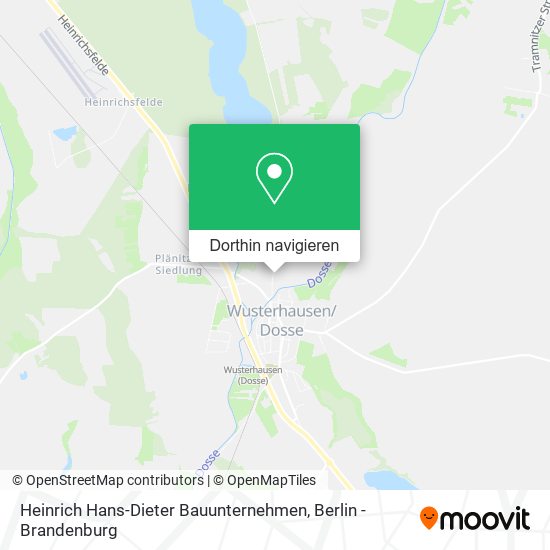 Heinrich Hans-Dieter Bauunternehmen Karte
