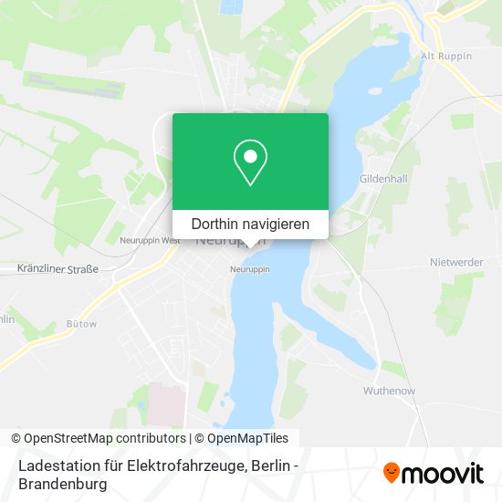 Ladestation für Elektrofahrzeuge Karte