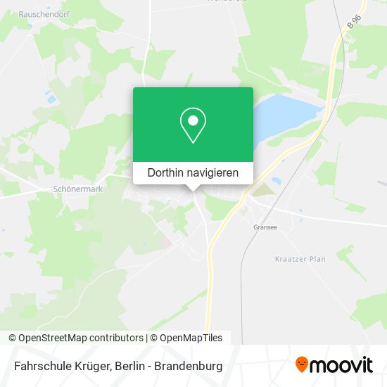 Fahrschule Krüger Karte
