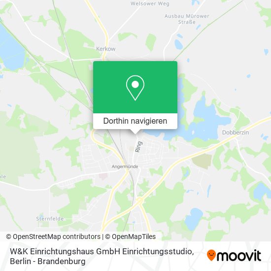 W&K Einrichtungshaus GmbH Einrichtungsstudio Karte