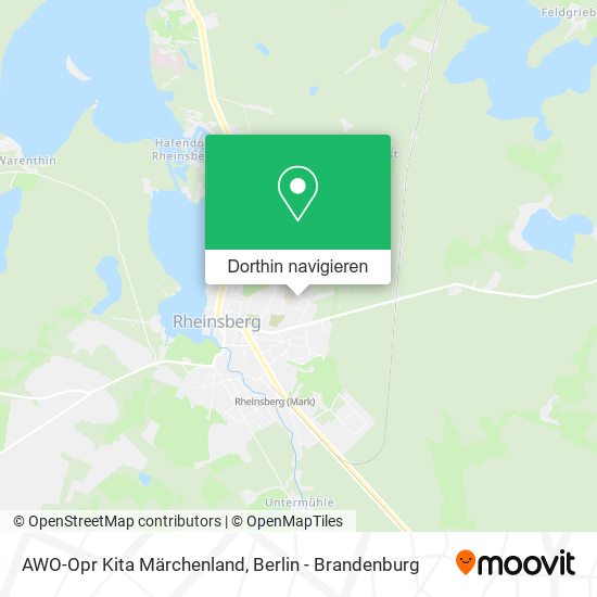 AWO-Opr Kita Märchenland Karte