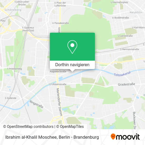 Ibrahim al-Khalil Moschee Karte