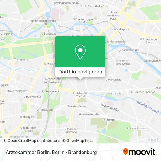 Ärztekammer Berlin Karte