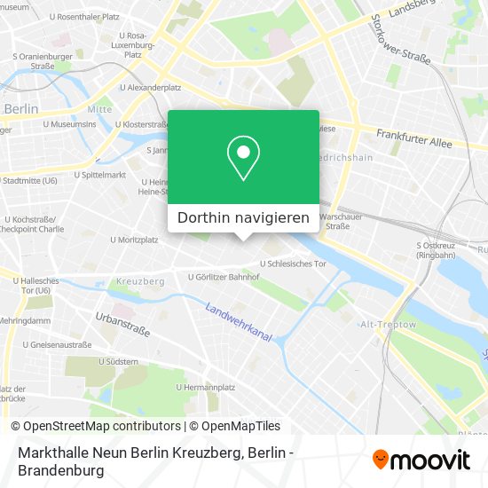 Markthalle Neun Berlin Kreuzberg Karte