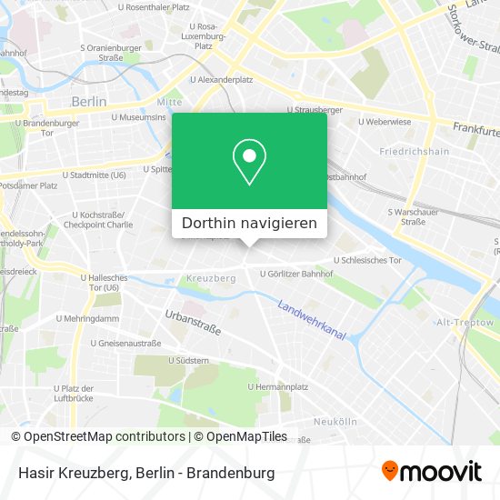 Hasir Kreuzberg Karte