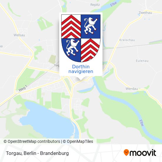 Torgau Karte