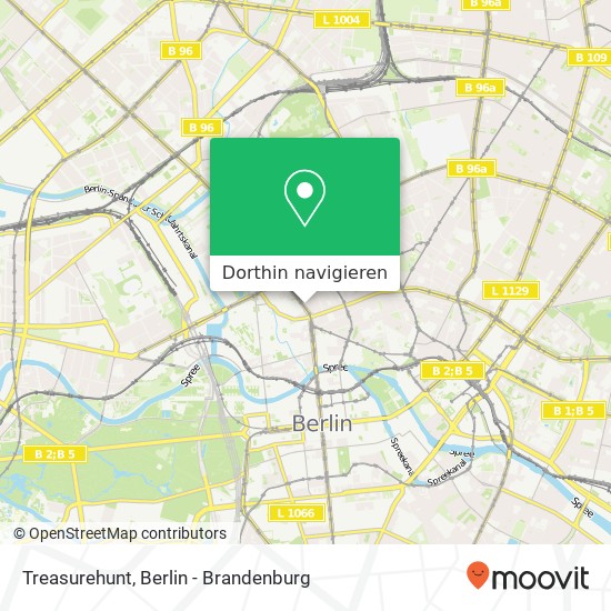 Treasurehunt, Chausseestraße 8 Karte