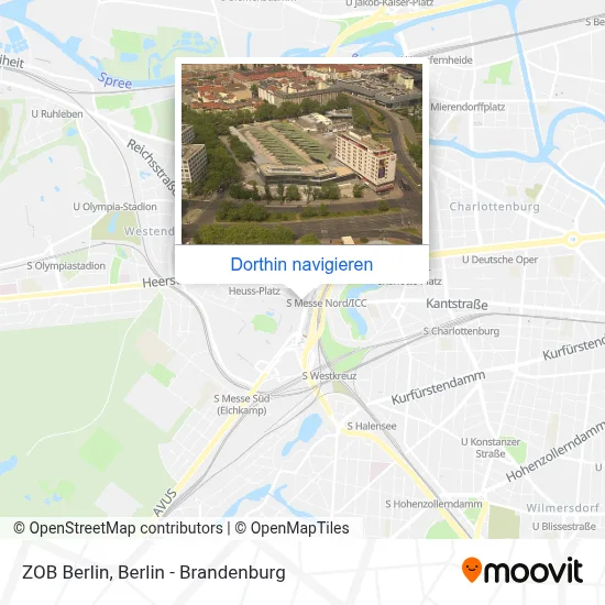 ZOB Berlin Karte