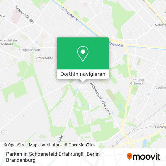 Parken-in-Schoenefeld Erfahrung!!! Karte