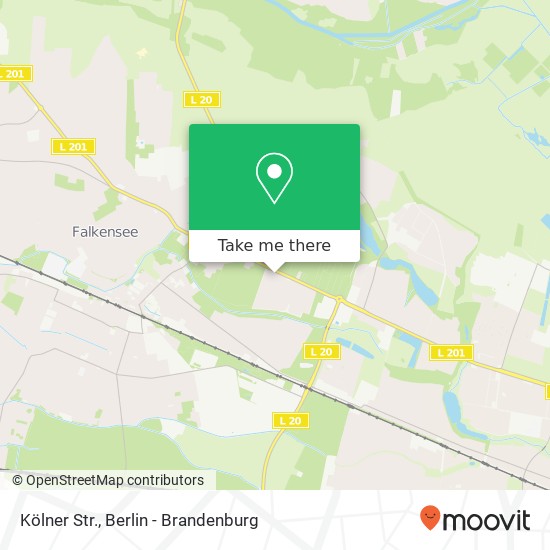 Kölner Str. Karte