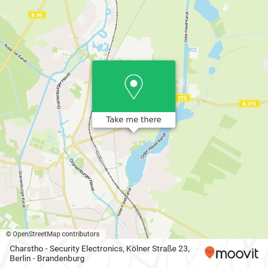 Charstho - Security Electronics, Kölner Straße 23 Karte