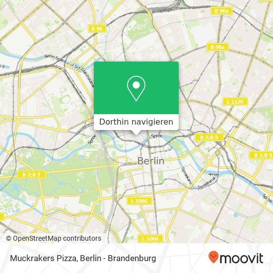 Muckrakers Pizza, Marienstraße 18 Karte