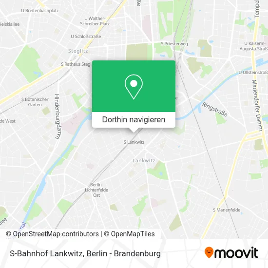 S-Bahnhof Lankwitz Karte