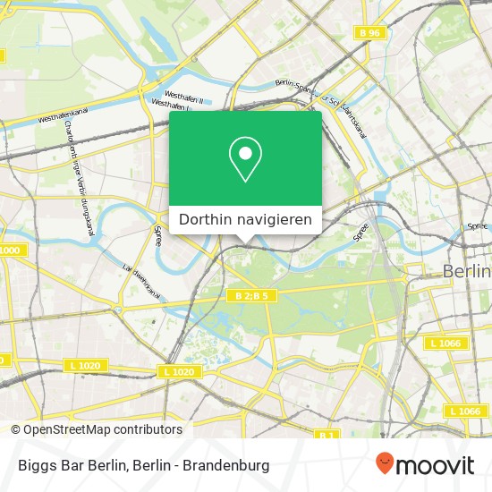 Biggs Bar Berlin Karte