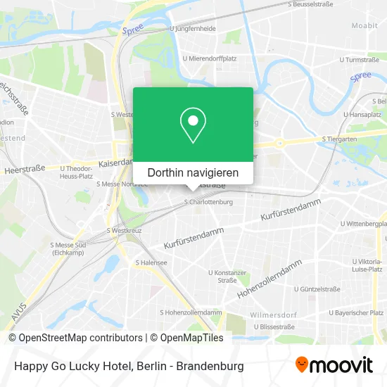 Happy Go Lucky Hotel Karte