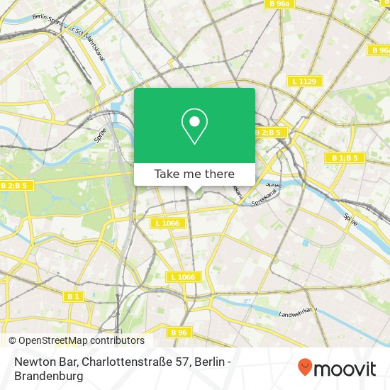 Newton Bar, Charlottenstraße 57 Karte