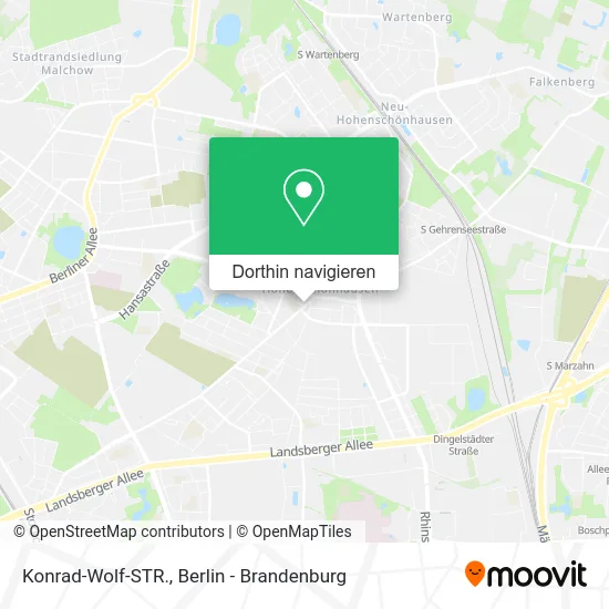 Konrad-Wolf-STR. Karte