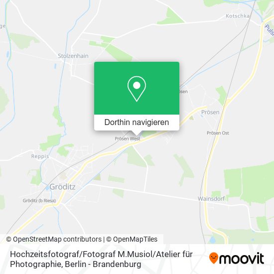 Hochzeitsfotograf / Fotograf M.Musiol / Atelier für Photographie Karte