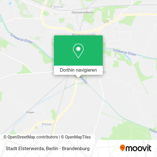 Stadt Elsterwerda Karte