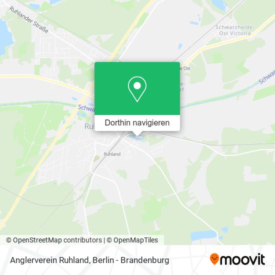 Anglerverein Ruhland Karte