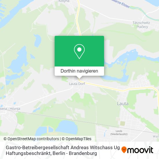 Gastro-Betreibergesellschaft Andreas Witschass Ug Haftungsbeschränkt Karte
