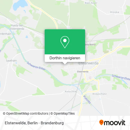 Elsterwelde Karte