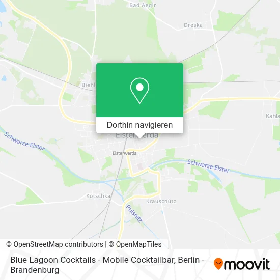 Blue Lagoon Cocktails - Mobile Cocktailbar Karte