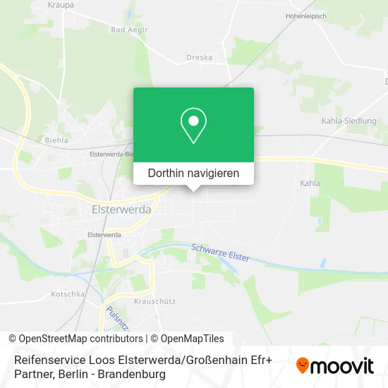 Reifenservice Loos Elsterwerda / Großenhain Efr+ Partner Karte