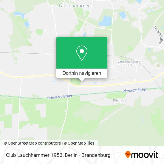 Club Lauchhammer 1953 Karte