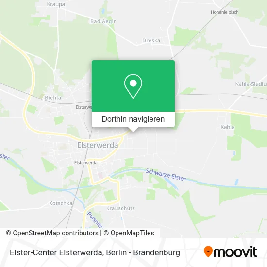 Elster-Center Elsterwerda Karte
