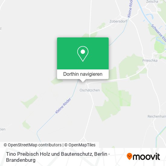 Tino Preibisch Holz und Bautenschutz Karte