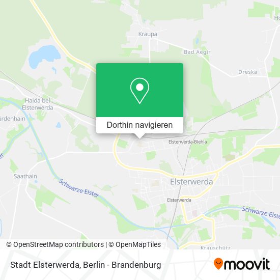 Stadt Elsterwerda Karte
