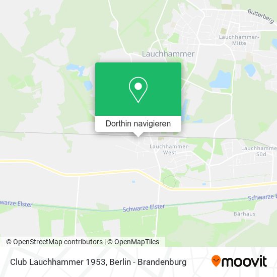 Club Lauchhammer 1953 Karte