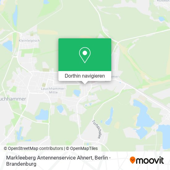 Markleeberg Antennenservice Ahnert Karte