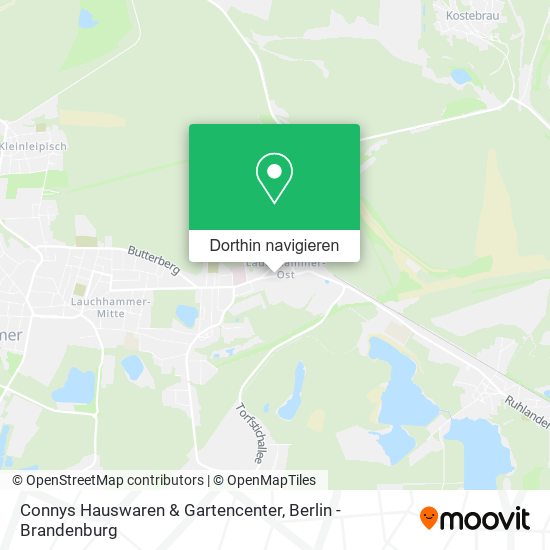 Connys Hauswaren & Gartencenter Karte