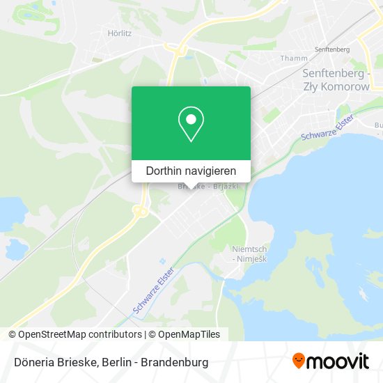 Döneria Brieske Karte